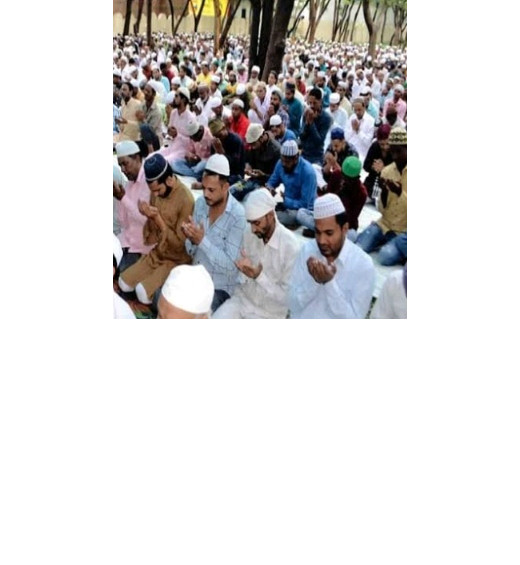 अकीदत के साथ बकरीद की नमाज अदा, अल्लाह की राह में पेश की गई कुर्बानी